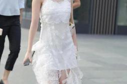 白色仙女裙写真,白色仙女裙写真魅力绽放